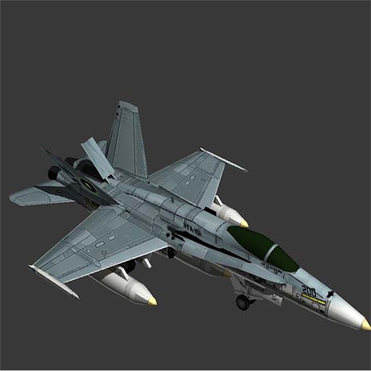 甘州3D舰载战斗机模型